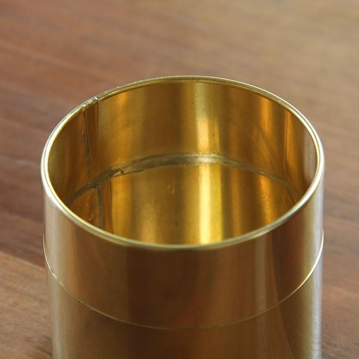 SyuRo（シュロ） 真鍮丸缶 小（1個） : 家具の里 - 通販 - Yahoo