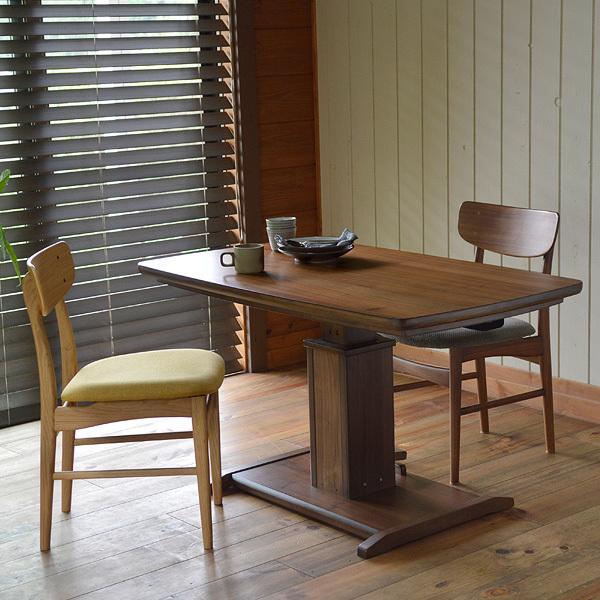 昇降式ダイニングこたつ・こたつ布団 2点セット （ハイタイプこたつ