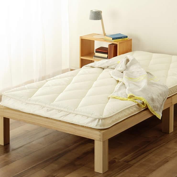 ベッドにぴったりサイズの快適敷き布団 シングルサイズ（98×198cm）｜kagu｜18