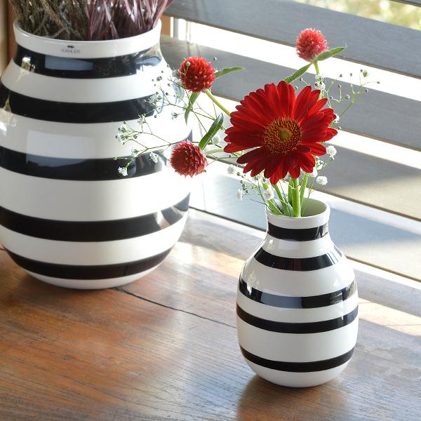 KAHLER OMAGGIO (ケーラー オマジオ) フラワーベース 花瓶 高さ12.5cm