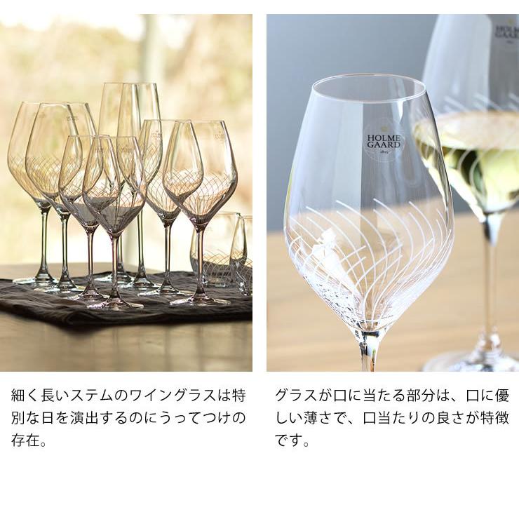 HOLMEGAARD（ホルムガード） カベルネライン ホワイトワイングラス 2個