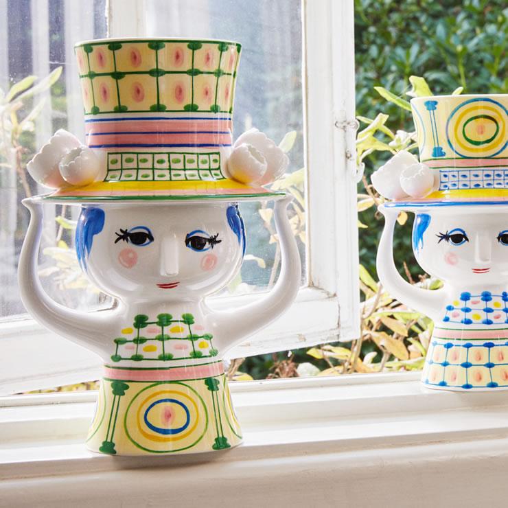 BJORN WIINBLAD（ビヨン・ヴィンブラッド） LADY WITH HAT VASE(レディ