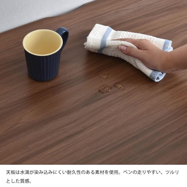 シンプルな学習机 140cm幅　※代引き不可　パソコンデスク オフィスデスク ワークデスク 書斎机 在宅 在宅ワーク 在宅勤務 リモートワーク | 4FUL | 06