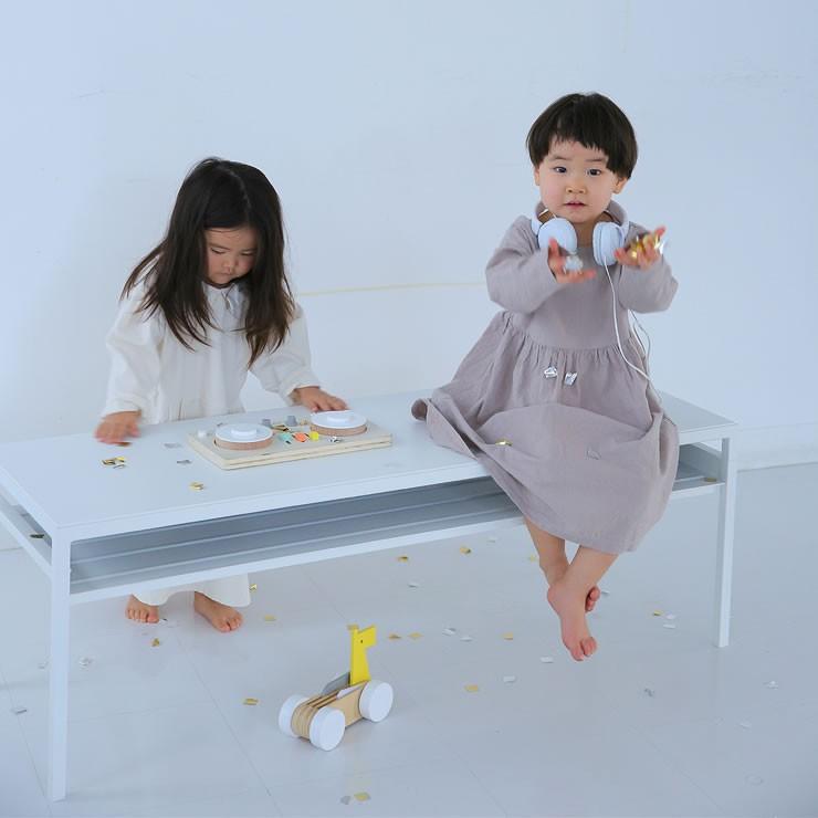 ターンテーブル型 楽器のおもちゃ　「dou?」LITTLE　DJ 木のおもちゃ 知育玩具｜kagu｜12