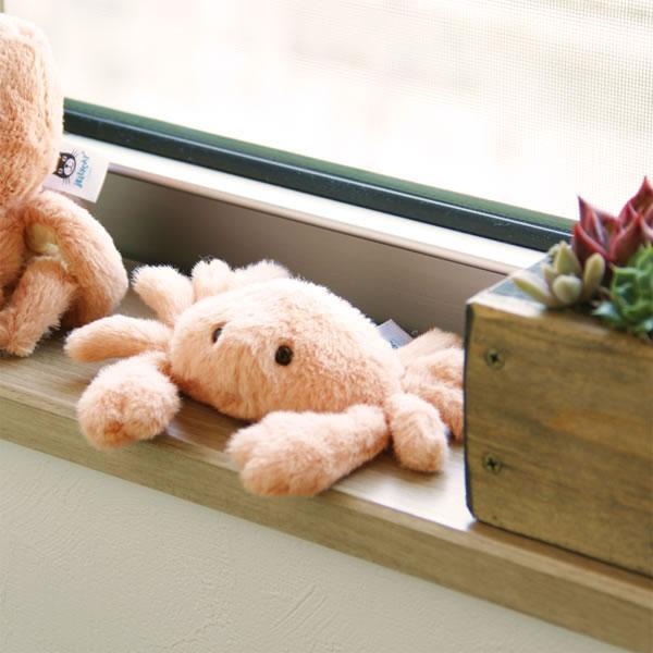 JELLY CAT（ジェリーキャット） Fluffy Crab（フルッフィー クラブ