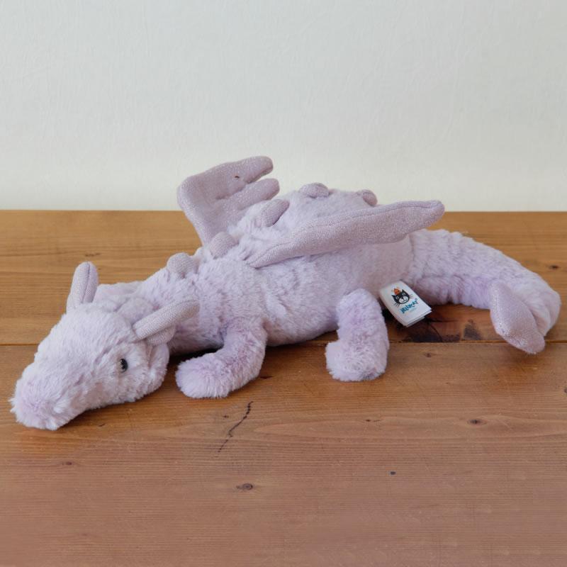 新品　ジェリーキャット　ラベンダー　ドラゴン　ぬいぐるみ　龍　little S 新品 ジェリーキャット ラベンダー ドラゴン ぬいぐるみ 龍