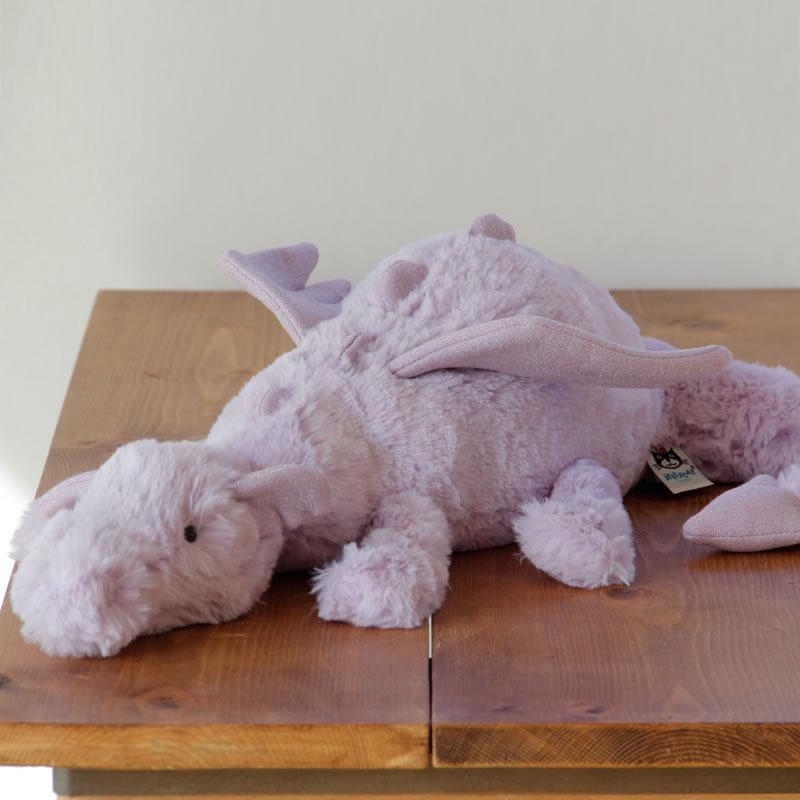 ジェリーキャット ラベンダードラゴン　ラージ JELLY CAT（ジェリーキャット） Lavender Dragon Large （ラベンダー