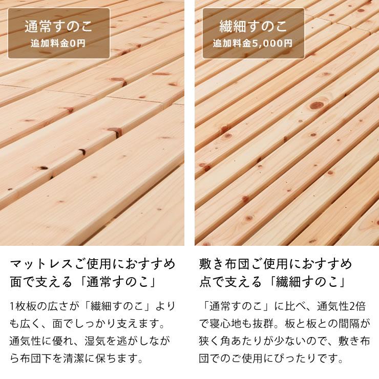便利な棚コンセント付き 島根県産・高知四万十産ひのきを使用