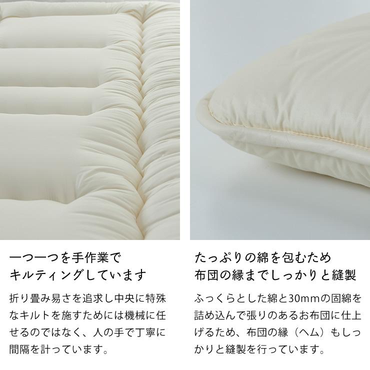 折りたたみベッド専用 敷き布団(3層構造) シングル(90×200cm 折りたたみベッド専用 敷き布団(3層構造) シングル(90×200cm