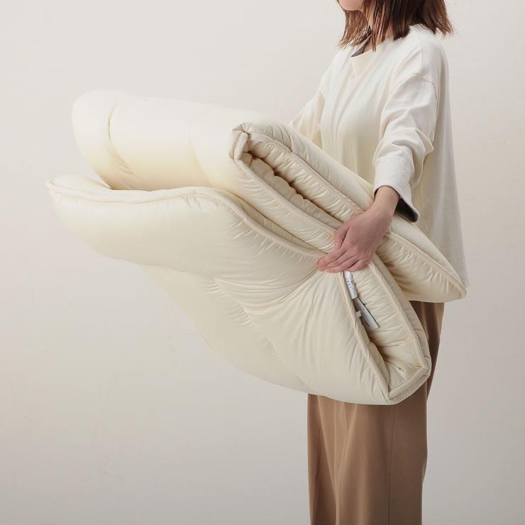 折りたたみベッド専用 敷き布団（3層構造） シングル（90×200cm