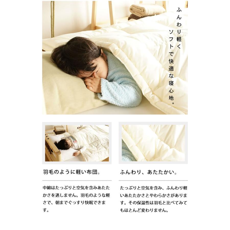 二段ベッドでも使いやすい　インビスタ社製掛け布団（1枚）　ジュニアサイズ（135cm×185cm）※キャンセル不可 ※代引き不可_4