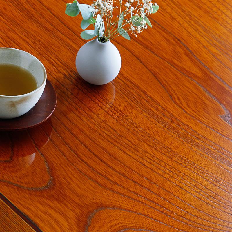 コタツ天板・こたつ天板単品 長方形 120cm幅 木製（ケヤキ材） : 家具