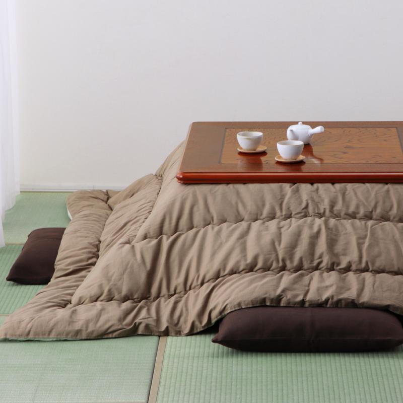 家具調こたつ 正方形 90cm角 木製（欅「ケヤキ」材） : 家具の里