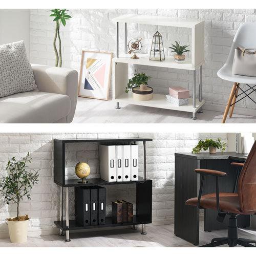 飾り棚 収納棚 ラック スリム 省スペース 北欧 おしゃれ インテリア 家具 階段ラック ジグザグラック オープンラック 2段 完成品 Lkanrat インテリア 雑貨の通販 かぐ日和 通販 Yahoo ショッピング