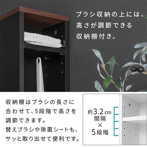 トイレ サニタリー 収納 キャスター トイレットペーパー 倍巻き 海外製 対応 トイレ収納ラック 幅20cm スリム サイドラック 引き出し 深型 おしゃれ｜kagubiyori｜12