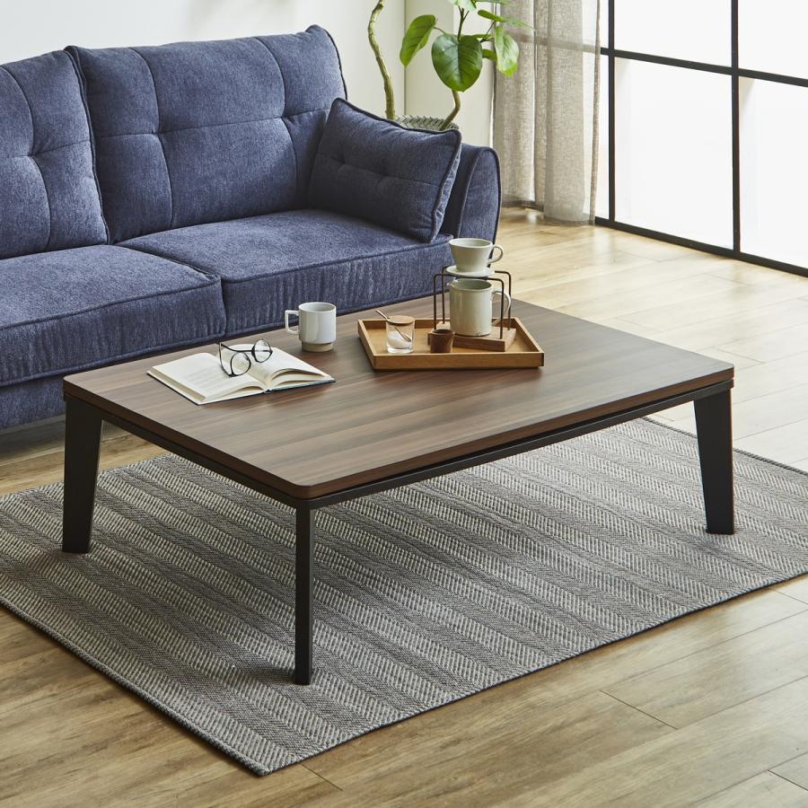 サンコウ こたつ 長方形 コタツ テーブル フラットヒーター 木製