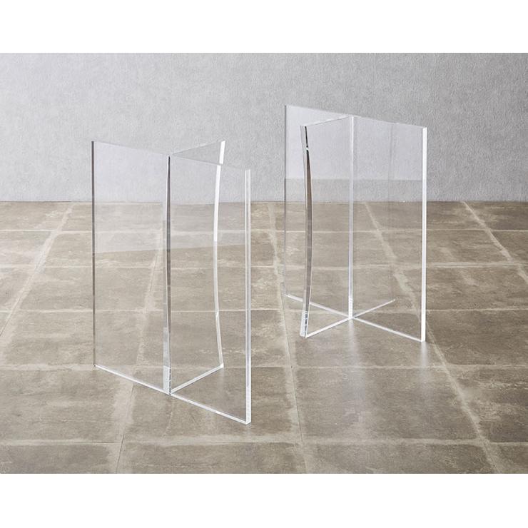 KAGUCOCO アクリル脚 テーブル 脚 パーツ LEG-TA／CL 単品販売 2