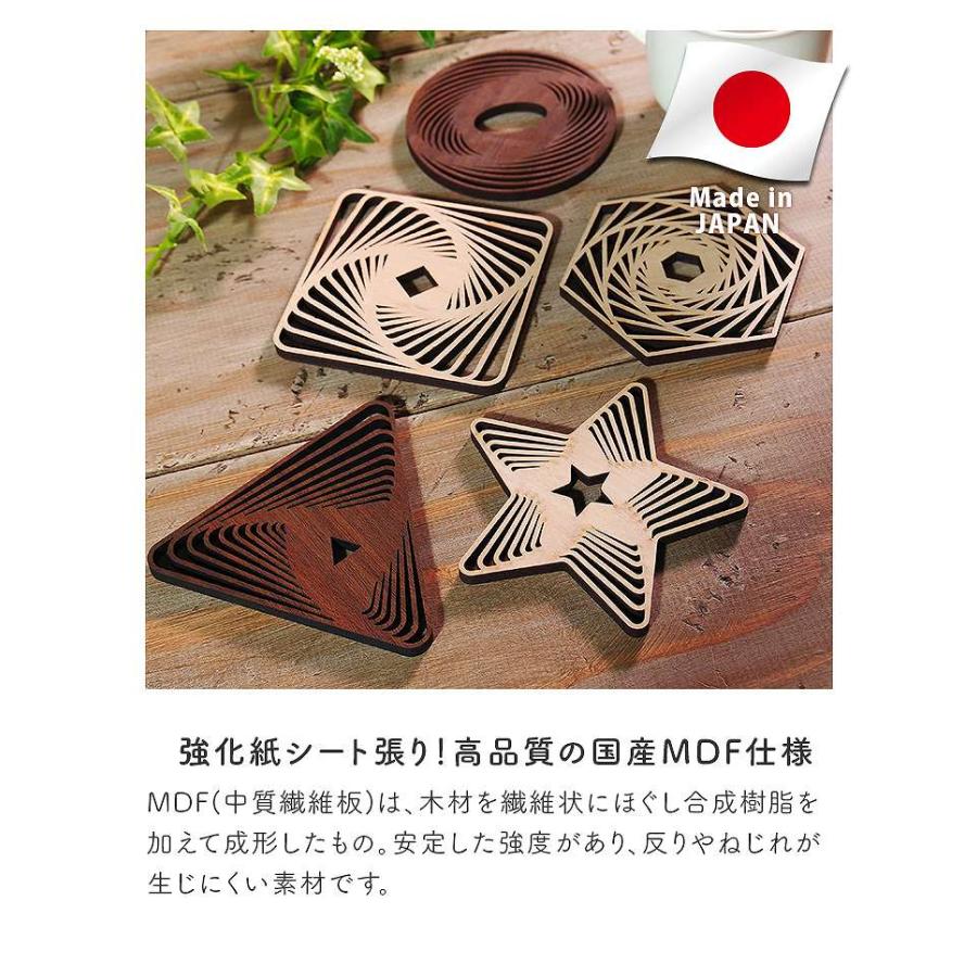 新品❣️ローズ柄が綺麗なコースター☆木製ケース付4枚セット