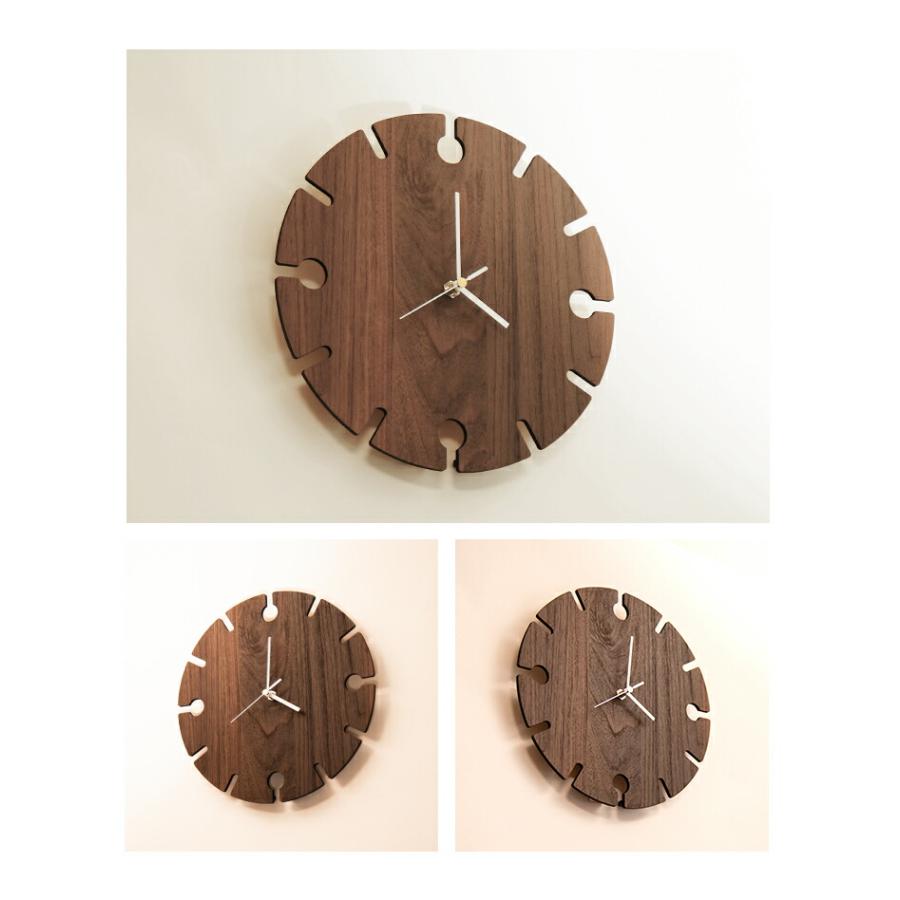 壁掛け時計 木製 シンプル ウォールクロック 壁時計 掛け時計 静か