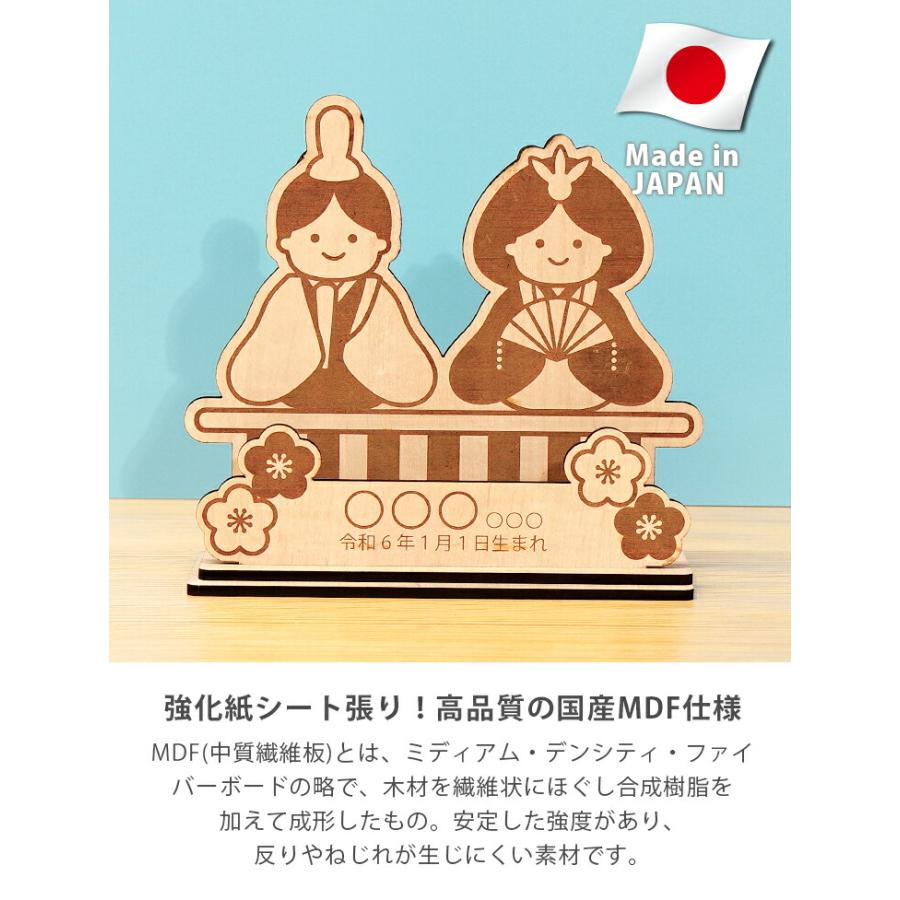 雛人形 コンパクト 安い 木製 おしゃれ 雛飾り ミニサイズ ひな祭り