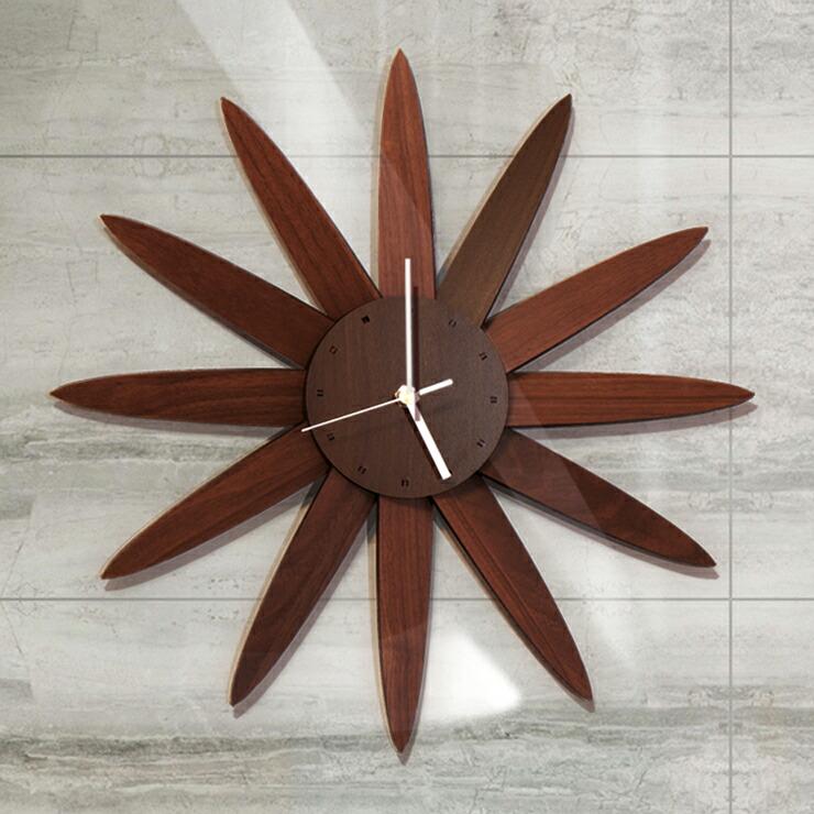 ACME Furniture 木製フレーム アナログ壁時計 pkg014.jpg