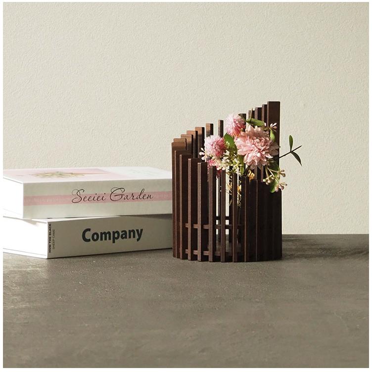 キャンドルホルダー LED キャンドルスタンド キャンドル ランタン ライト 木製 ランプ 照明 フラワーベース 和風 モダン 北欧 おしゃれ キャンドルホルダー003 | KAGUCOCO | 04