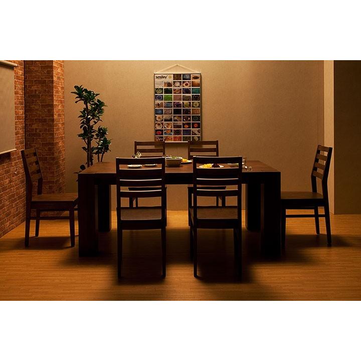 ダイニングテーブルセット ダイニングセット 6人掛け 超極太脚で重厚感