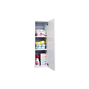 隙間収納 わずかなすき間を有効活用 すきま収納 ピュア 扉タイプ 幅37 5 奥行40 高さ180 ホワイト リビング収納 キッチン収納 完成品 日本製 17 手作り家具工房家具のココボ 通販 Yahoo ショッピング