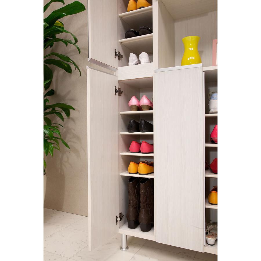 下駄箱 完成品 シューズボックス 家具 棚 玄関収納 モダン 安い パルティータ ミラー付き シューズラック スリム ハイタイプ 完成品 日本製 Wt 手作り家具工房家具のココボ 通販 Yahoo ショッピング