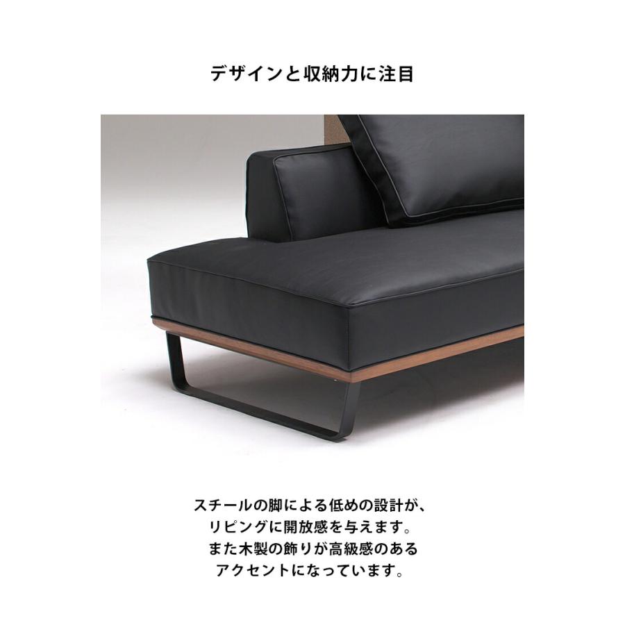 ソファとカウチ (black) CRASH GATE PLUTO COUCH SOFA / クラッシュゲート プルート カウチ