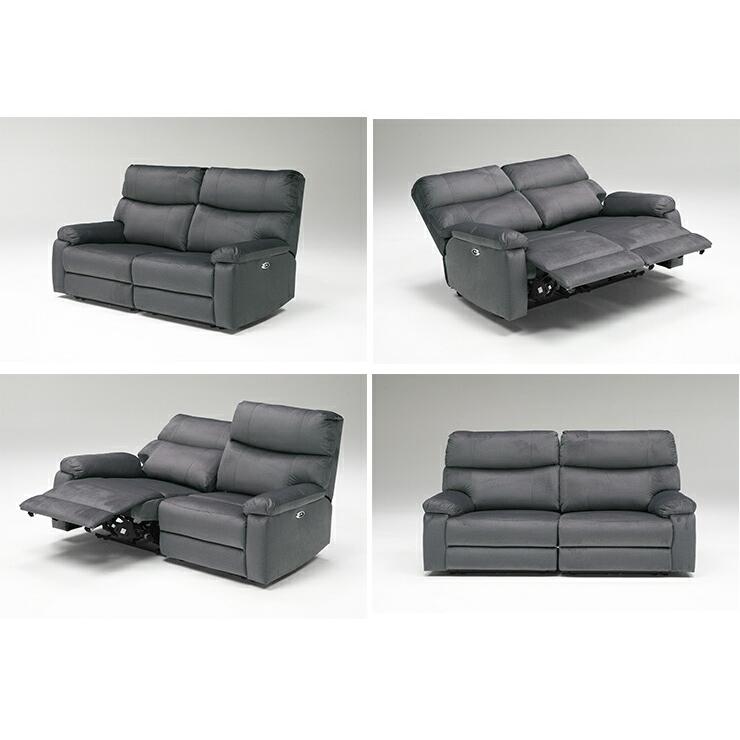 ソファー ソファ 撥水 電動ソファ okinモーター 電動リクライング 傷に