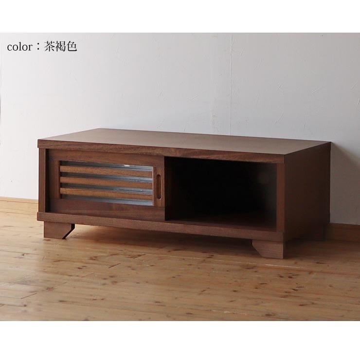 家具のまち大川家具 手作り家具工房日本の匠 茶褐色 テレビボード ローボード 木製 テレビ台 大川家具 ローボード NEW古都 幅120 テレビボード ロータイプ