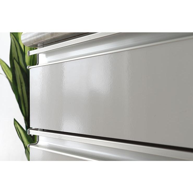 美品 大理石キッチン収納棚 レンジ台 キッチンカウンター 収納 完成品 120 レンジラック 大理石調天板と