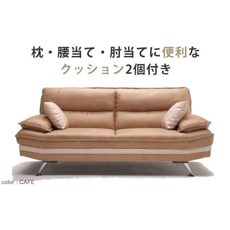 ソファー ソファ DELIA III（デリア3） 3人掛け 3人用 カフェ ライト
