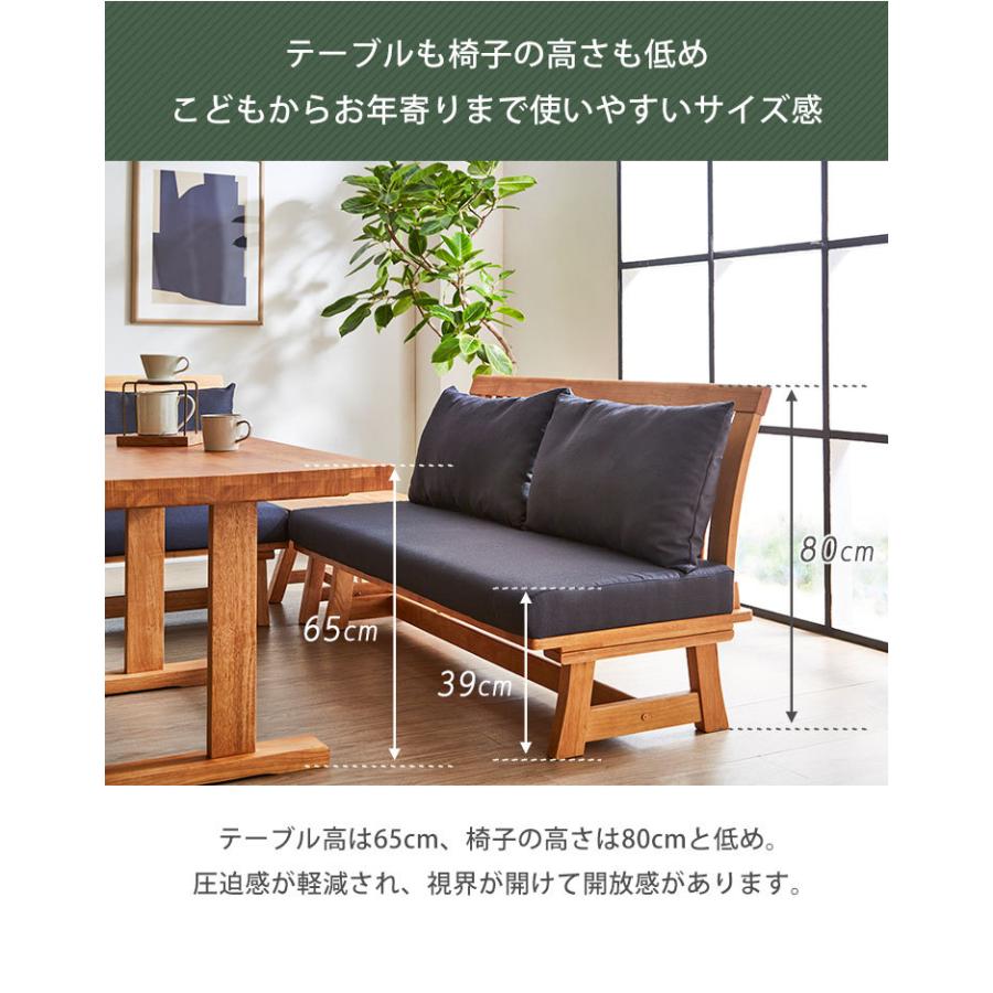 テーブルセット リビング ダイニング ロジャー 5点セット(120長方形