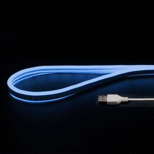 日本トラストテクノロジー USBネオンチューブライト 1m アイスブルー NEONLT1M-IB｜kagucyoku｜02