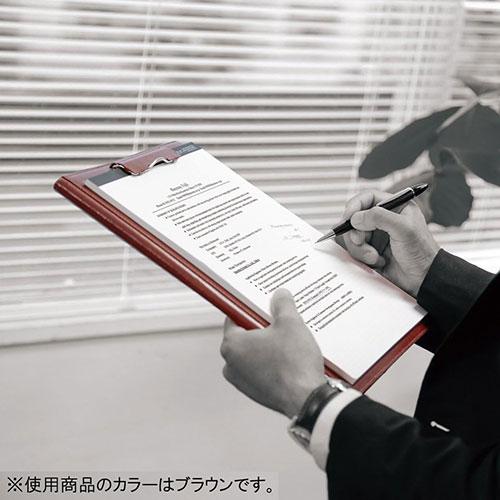 レイメイ藤井 zeitVektor クリップファイル (A5) 再生皮革製