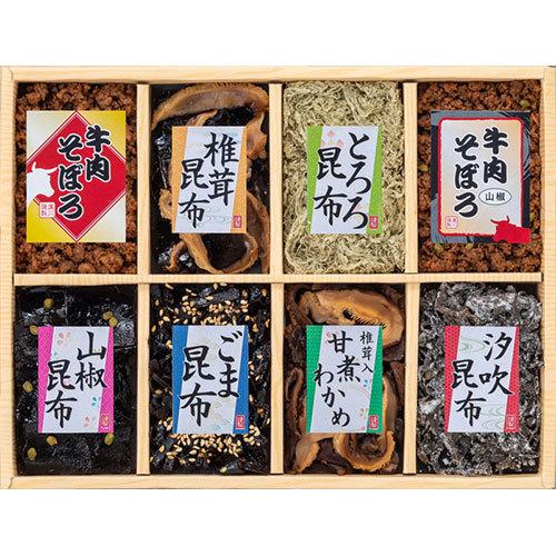 廣川昆布 風味彩々 佃煮8品詰合せ C カグチョク 通販 Yahoo ショッピング