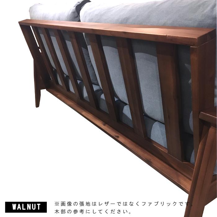 グリル 3P レザーソファ 本革 3人用 肘付き 3人掛け レザー 高級 木製フレーム ウォールナット アッシュ 無垢 天然木 オイルレザー ヴィンテージ 送料無料 グリル 送料無料