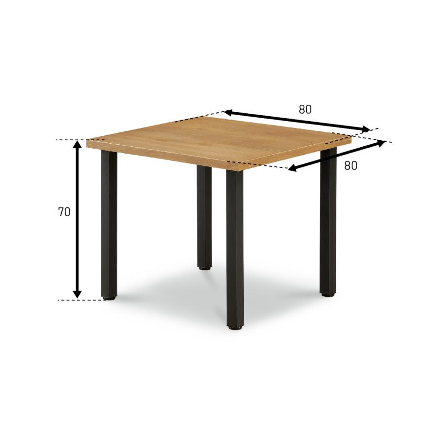 ヴィンテージアイアンテーブル 80✖️80