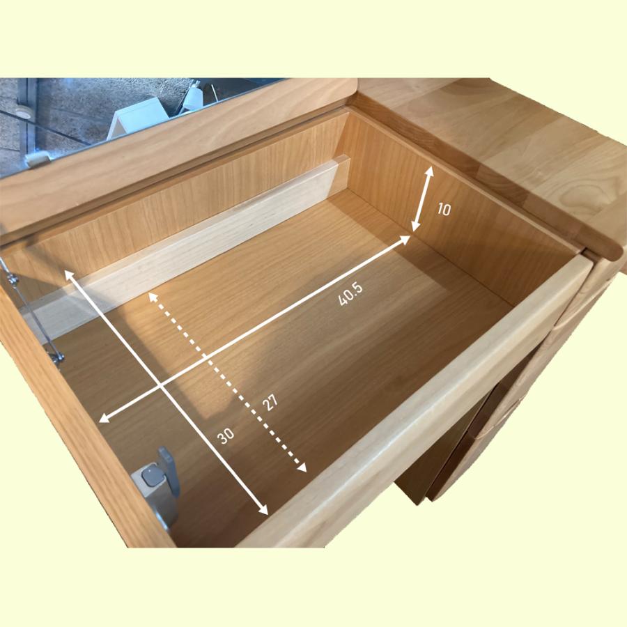 デスクドレッサー チェアセット 北欧ナチュラル 机 鏡台 折り畳み