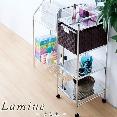 キッチンワゴン キャスター付き スチール 北欧テイスト 小型 スリム z 本棚 テレビ台 電話台の家具ドキ 通販 Yahoo ショッピング