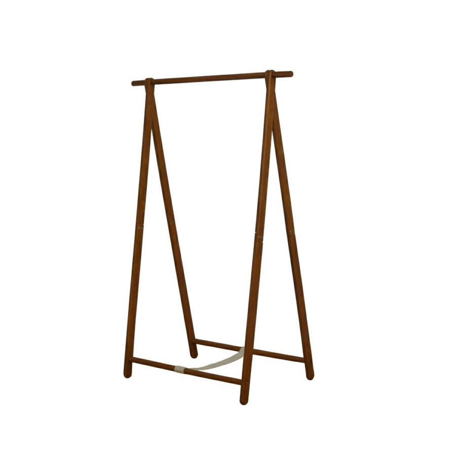 ハンガーラック 衣類収納 コートハンガー 木製 ポールハンガー