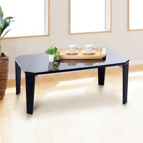 鏡面 折りたたみテーブル 幅90 テーブル 折りたたみ 折脚 リビング 高級感 おしゃれ 白 黒 Afc 本棚 テレビ台 安心安全の家具ドキ 通販 Yahoo ショッピング