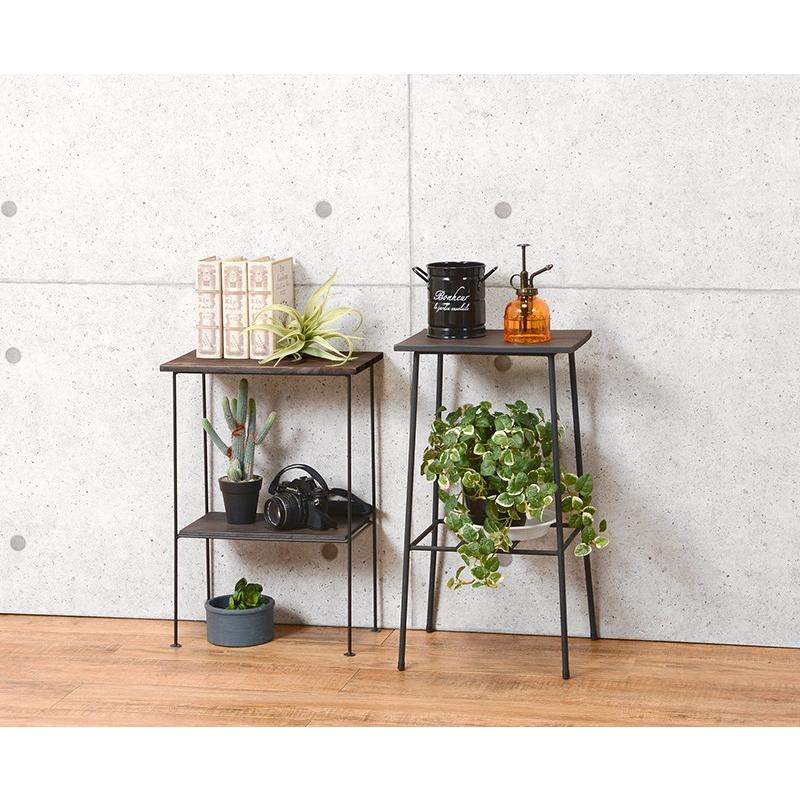 ウッド　アイアン　ワイヤー　電話台　ラック ウッド アイアン ワイヤー 電話台 ラック