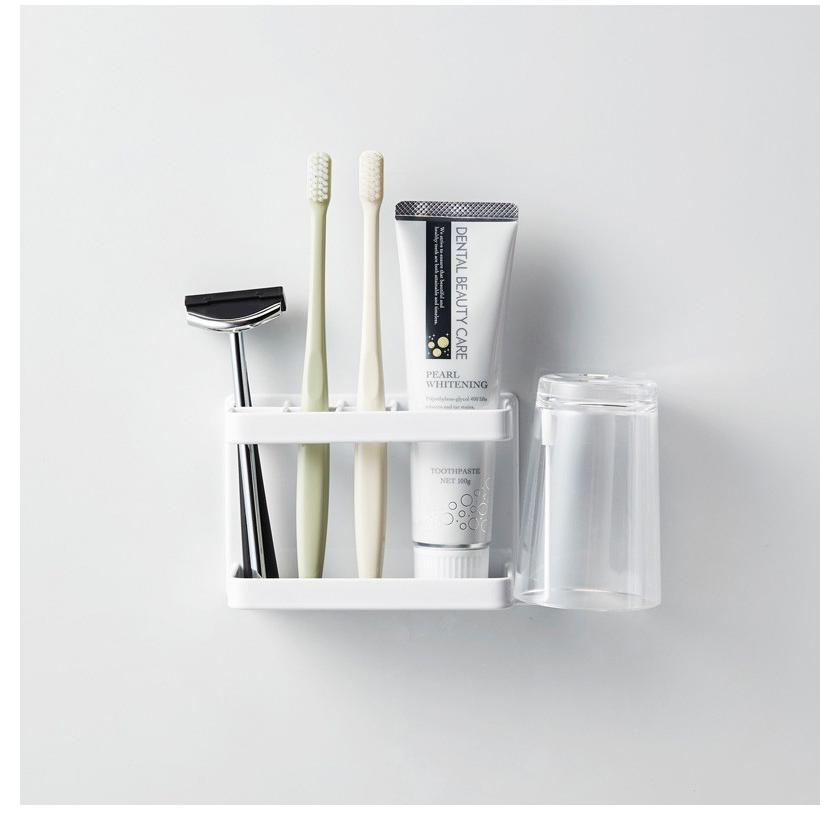 バスルームマグネット歯ブラシラック 歯磨き粉スタンド コップ置き タワー トゥースブラシスタンド マグネット式 おしゃれ ホワイト ブラック Aiw 本棚 テレビ台 安心安全の家具ドキ 通販 Yahoo ショッピング