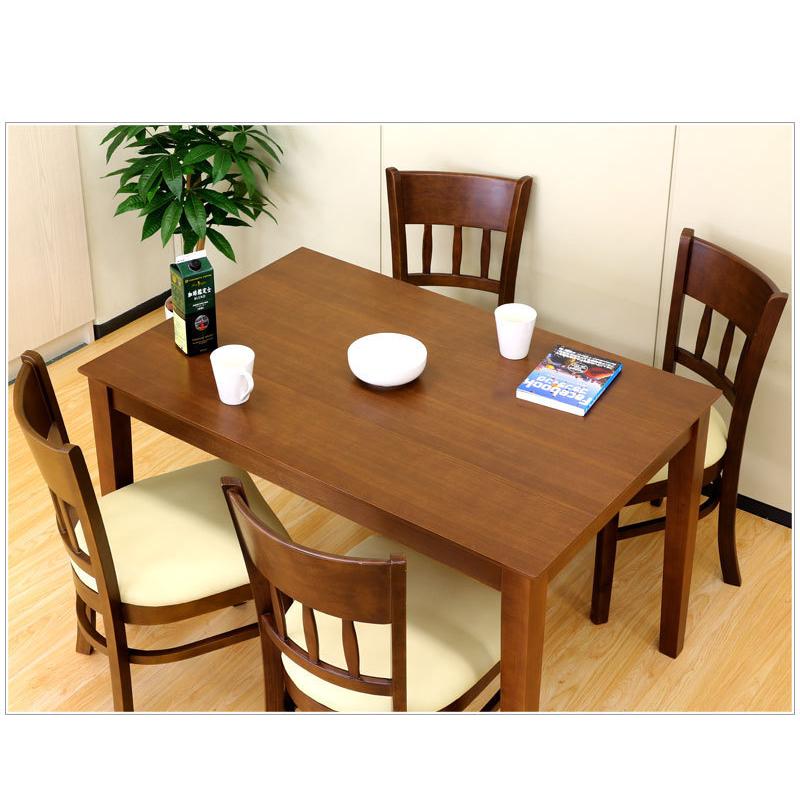 デスク 115×75 机 おしゃれ 在宅勤務 ダイニングテーブル 天然木