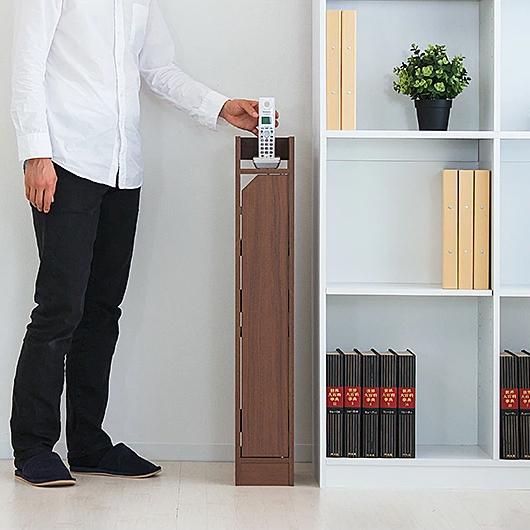 ルーター収納 ルーター収納棚 モデムラック スリム 幅15 高さ90cm