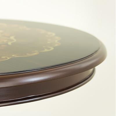 テーブル アンティーク調 3点セット 肘付きチェアー 2人 高級