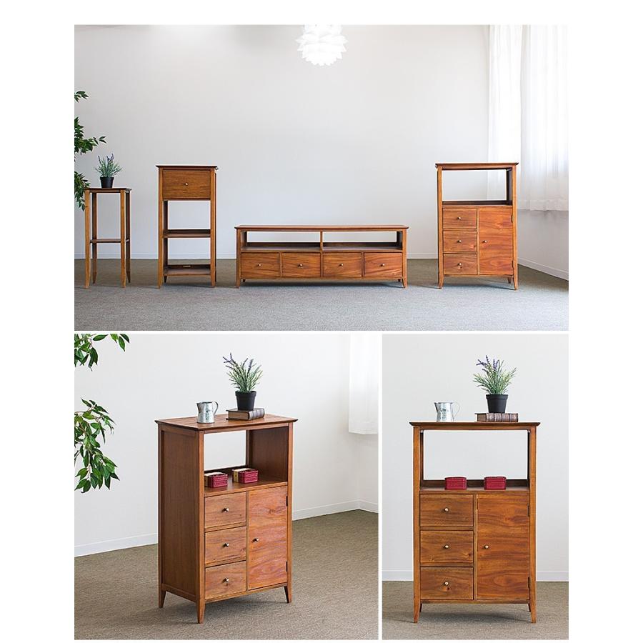 仏壇台 幅55.7 天然木 完成品 インテリア仏壇 ミニ仏壇 台 モダン